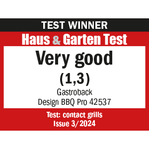 TEST WINNER Contact grills GASTROBACK® Design BBQ Pro - 42537 - Haus & Garten Test 03/2024