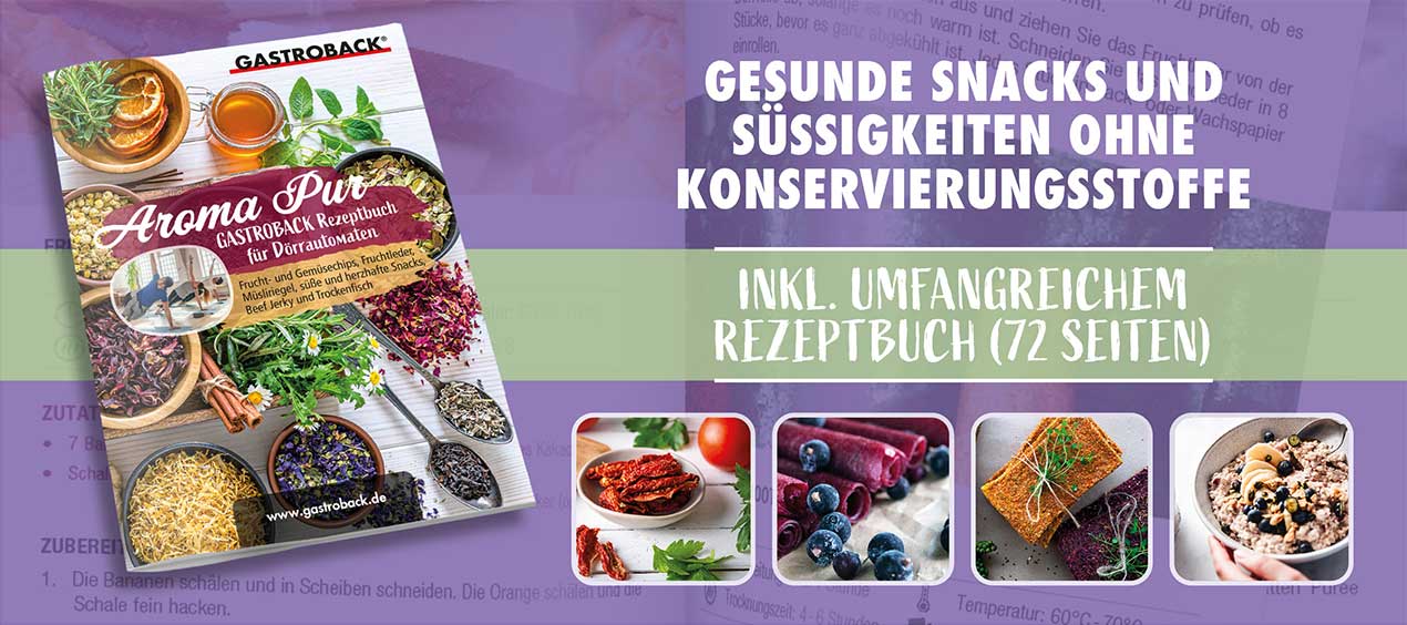 GASTROBACK® Dörrautomaten - Rezeptbuch