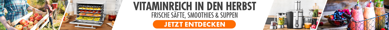 Vitaminreich in den Herbst - frische Säfte, Smoothies & Suppen - Hier klicken Vitaminreich in den Herbst - frische Säfte, Smoothies & Suppen - Hier klicken
