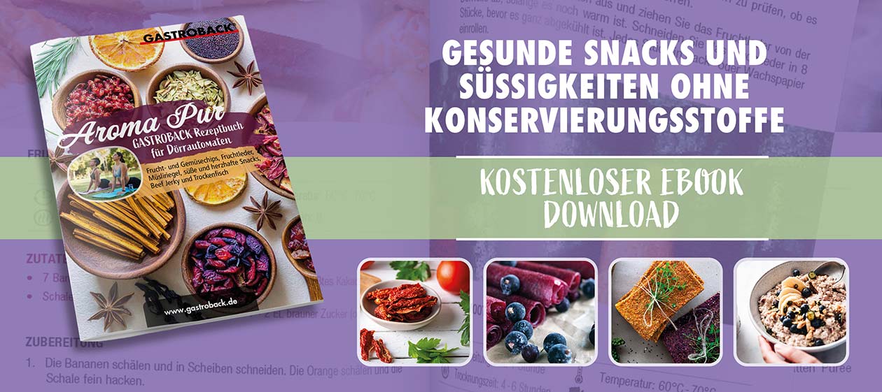 GASTROBACK® Dörrautomaten - Rezeptbuch